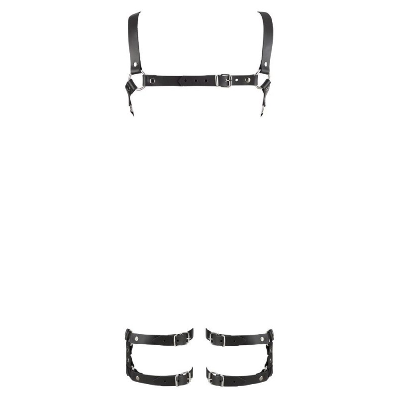 Leder harness S/M